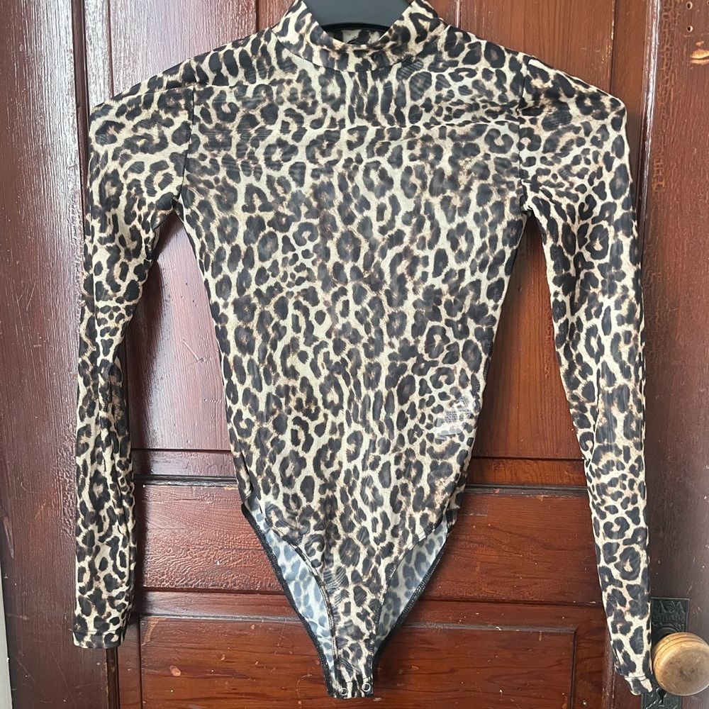Forever 21 long sleeve bodysuit